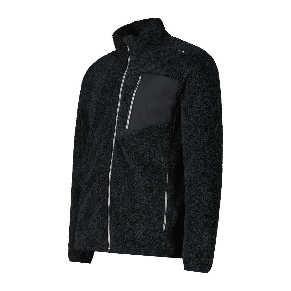 CMP MAN JACKET Herren Fleecejacke Midlayer grau