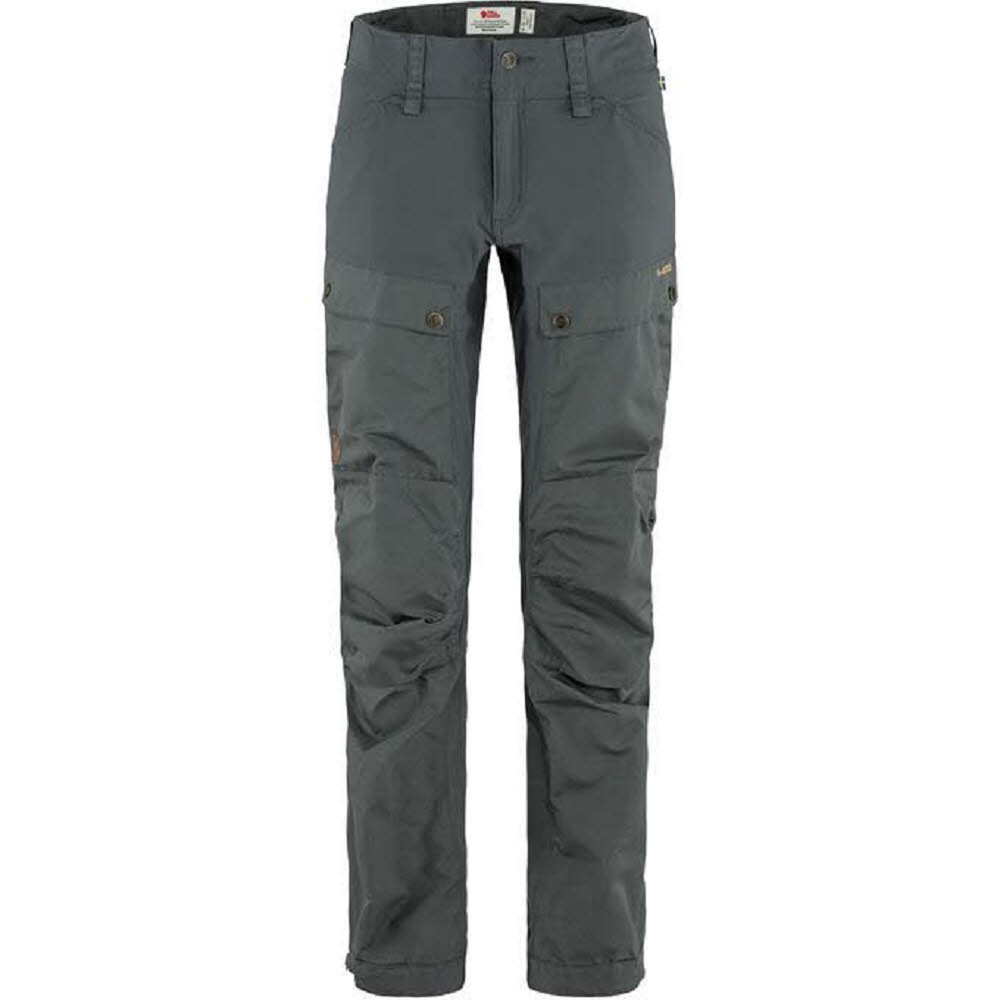 Fjäll Räven Keb Trousers Damen Trekkinghose Wanderhose grau