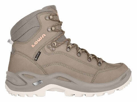 Lowa Renegade GTX Mid Trekkingschuhe Wanderschuhe Gore-Tex wasserdicht Damen braun