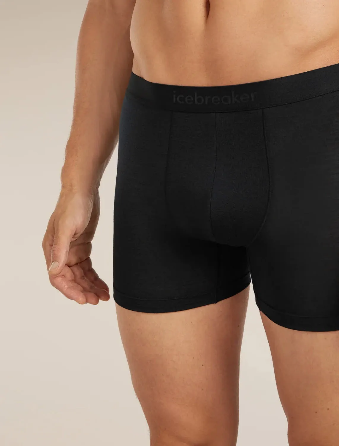 Icebreaker M 125 CL Anatom Boxers Herren Unterhose Boxershorts schwarz