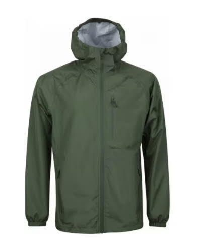 Witeblaze SETH Regenjacke Kapuzenjacke Funktionsjacke Herren dunkelgrün