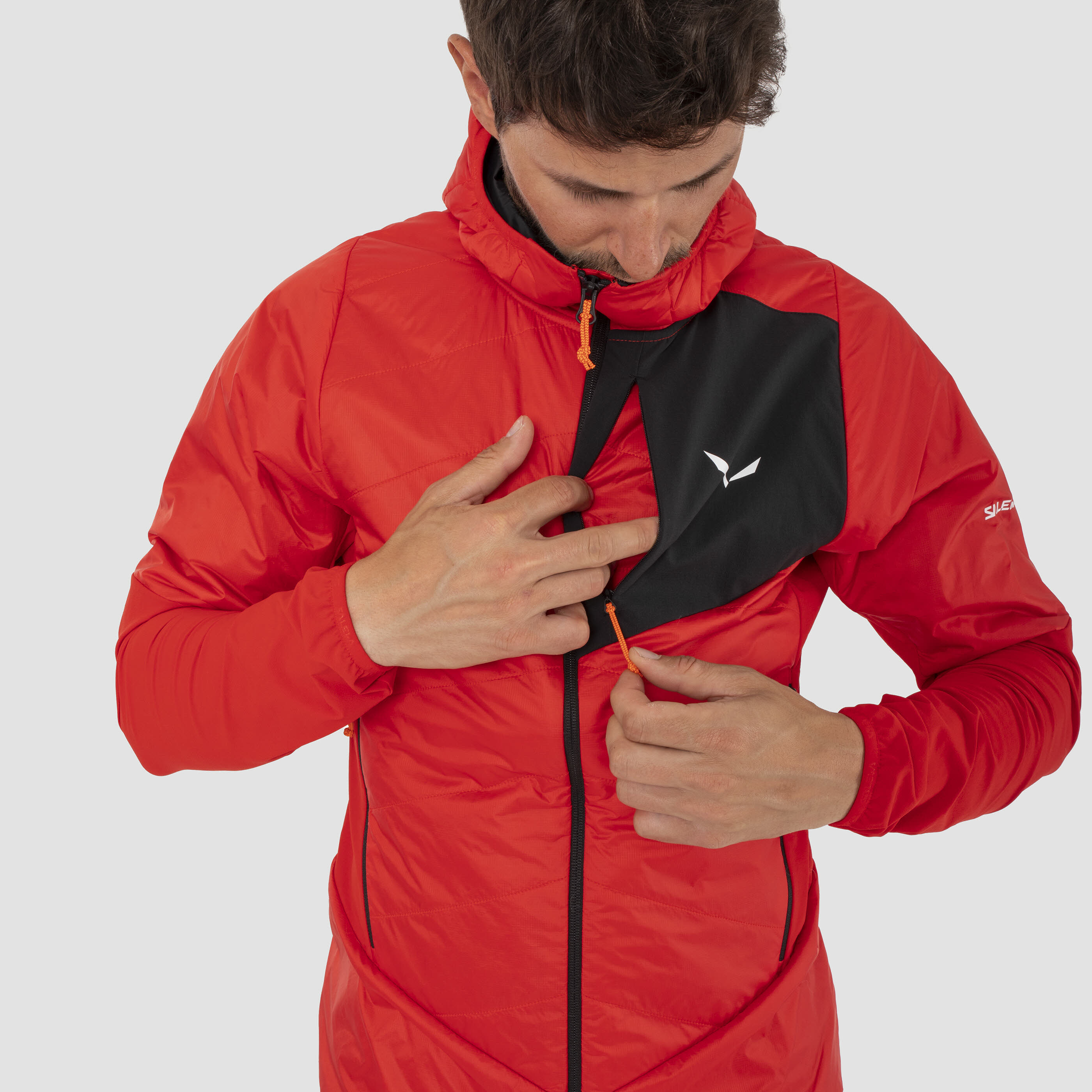 Salewa ORTLES HYB TWR JACKET M Hybridjacke Funktionsjacke Herren schwarz