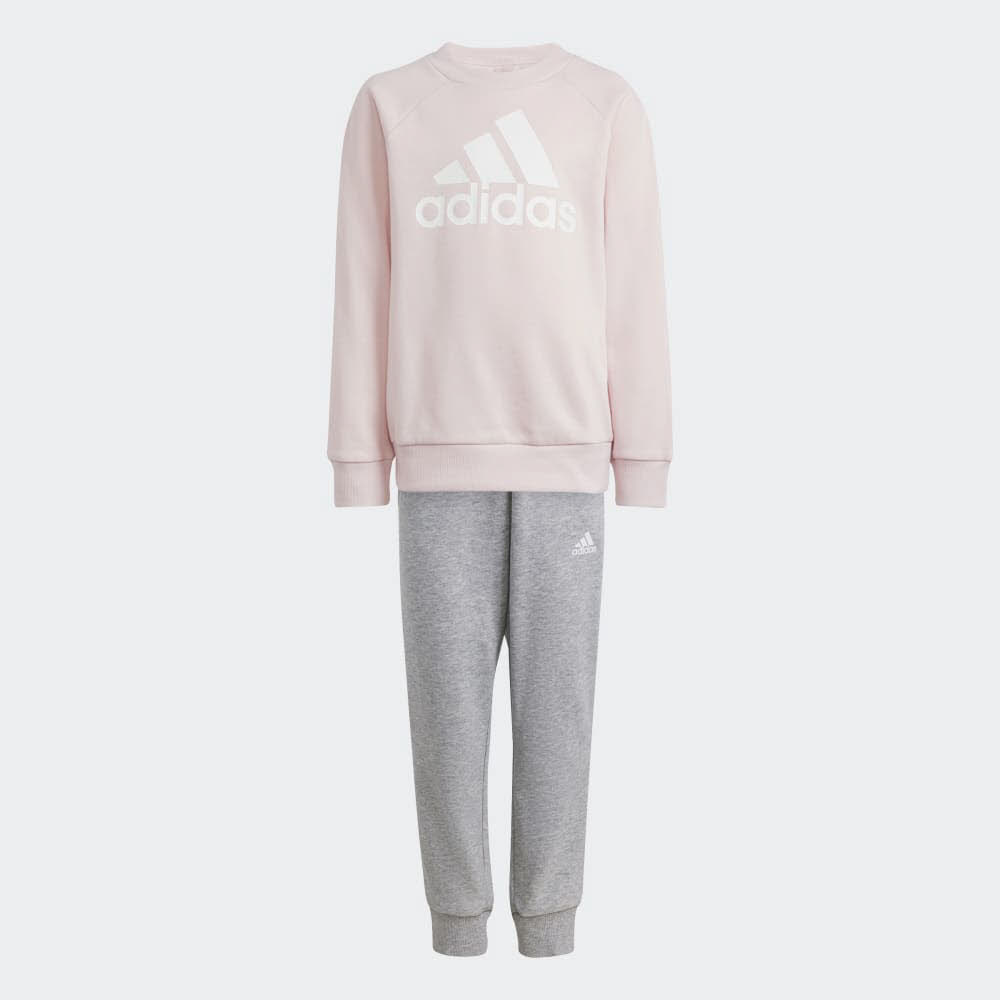 adidas ESSENTIALS LOGO FRENCH TERRY Mädchen Jogginganzug Trainingsanzug rosa