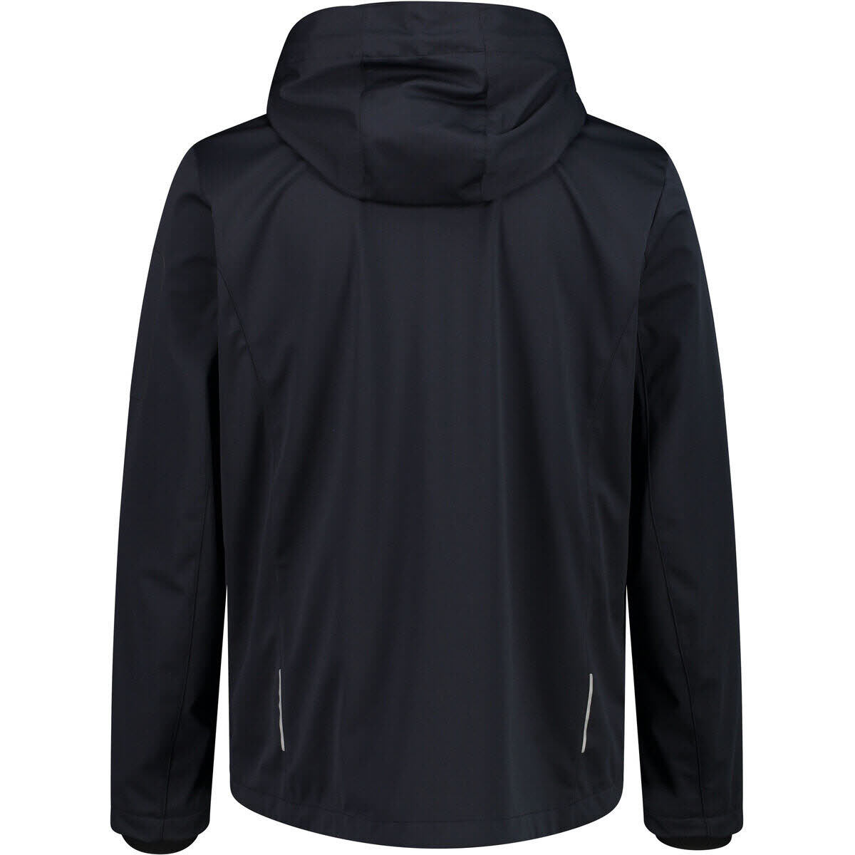 CMP Softshelljacke Kapuzenjacke Herren dunkelgrau schwarz
