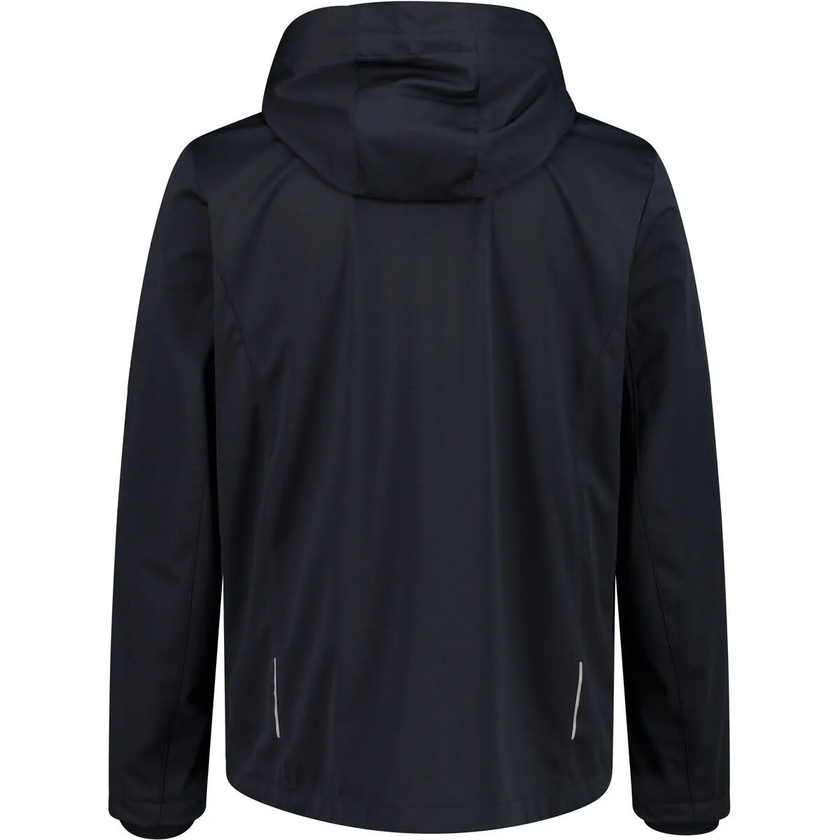 CMP Softshelljacke Kapuzenjacke Herren dunkelgrau schwarz