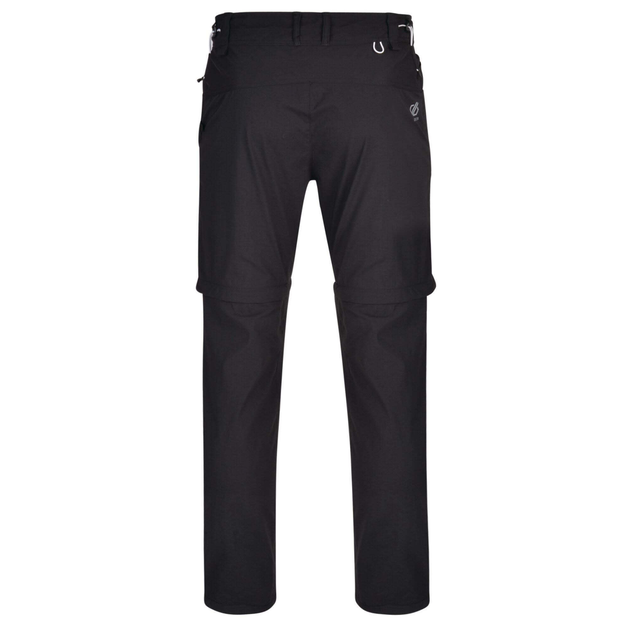 Dare2B Tuned In II Herren Ziphose Wanderhose Schwarz