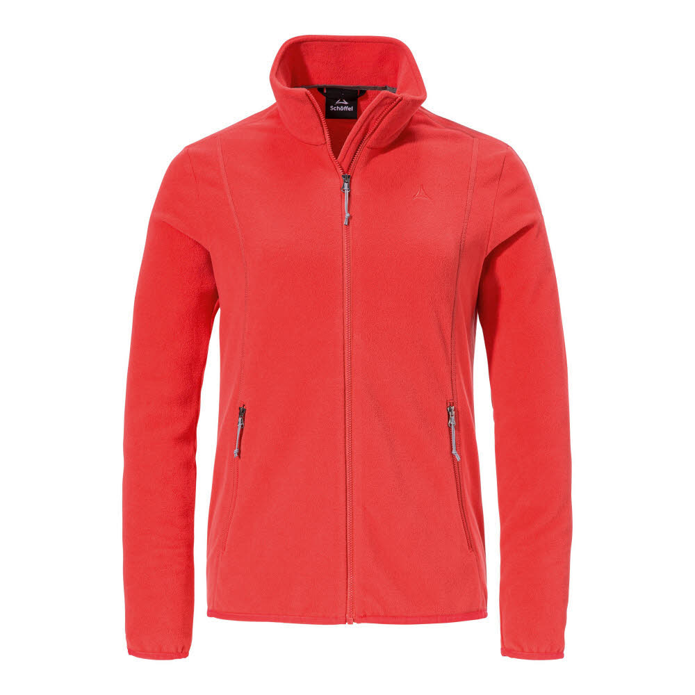 Schöffel Fleece Jk Style Ash WMS Damen Fleecejacke rot