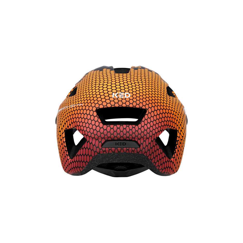 KED EMBRACE JR Kinder Fahrradhelm black maroon red matt