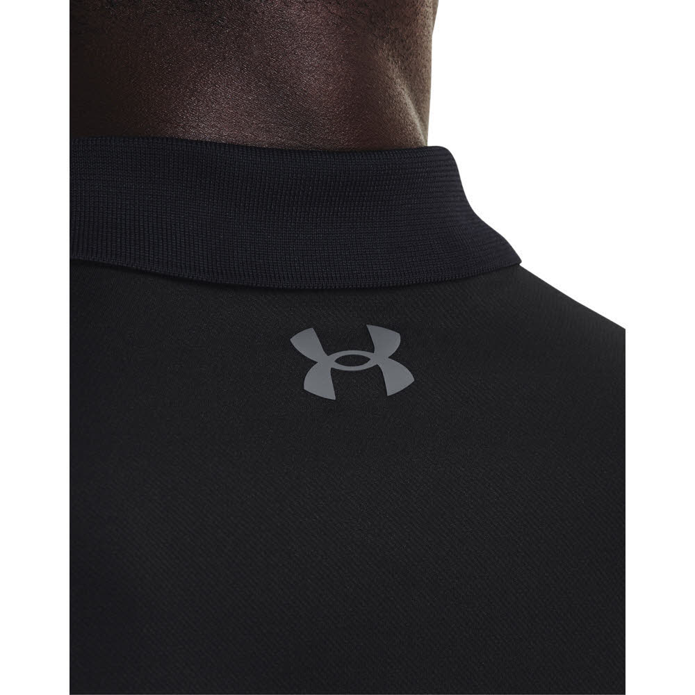 Under Armour Performance 3.0 Herren Poloshirt T-Shirt schwarz