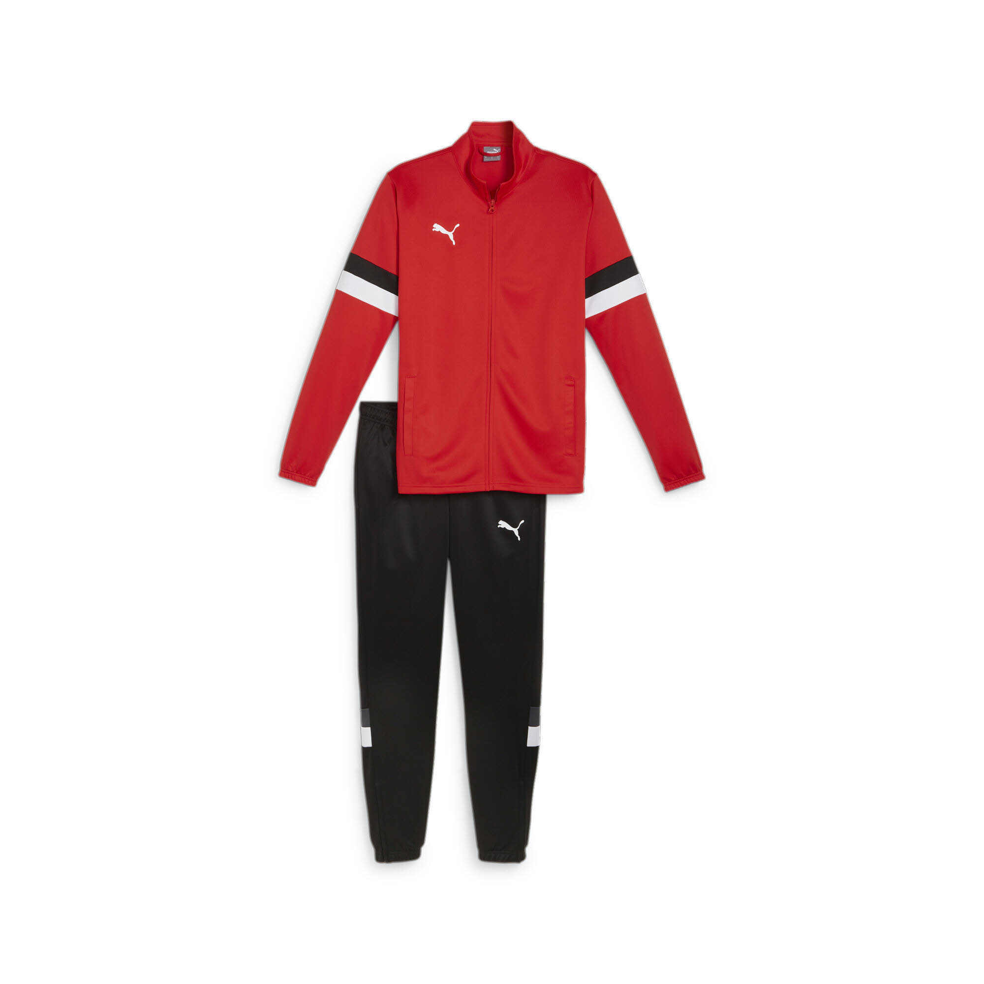 Puma teamRISE Tracksuit Herren Sportanzug Trainingsanzug rot