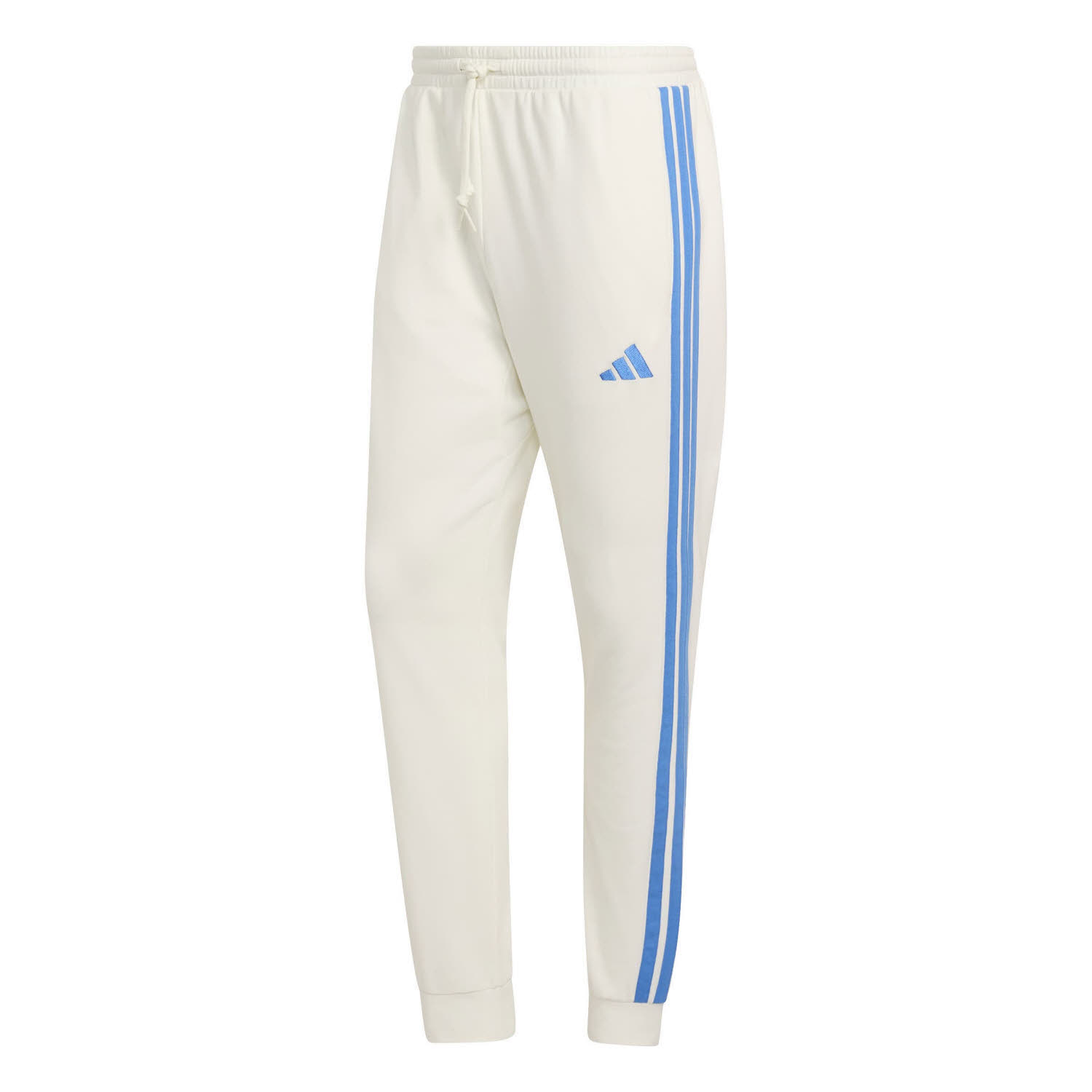 adidas Essentials 3-Streifen French Terry Herren Jogginghose Fleecehose beige