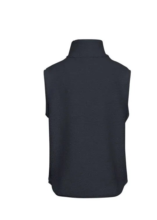 Jack Wolfskin High Curl Vest Damen Fleeceweste dunkelblau