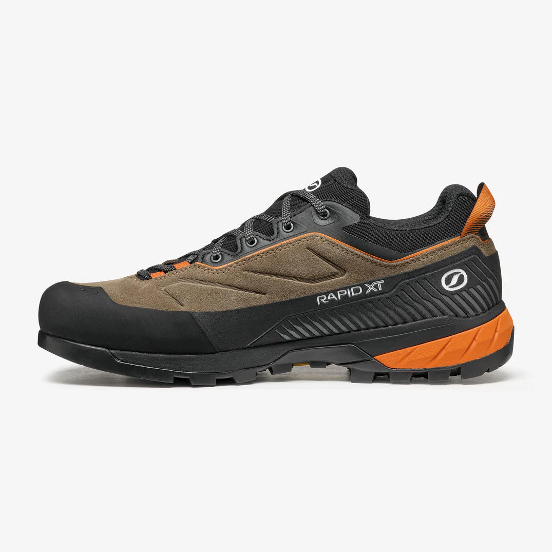 SCARPA RAPID XT GTX Herren Wanderschuh braun Wasserdichter ergonomischer Schuh für Zustieg und Wandern