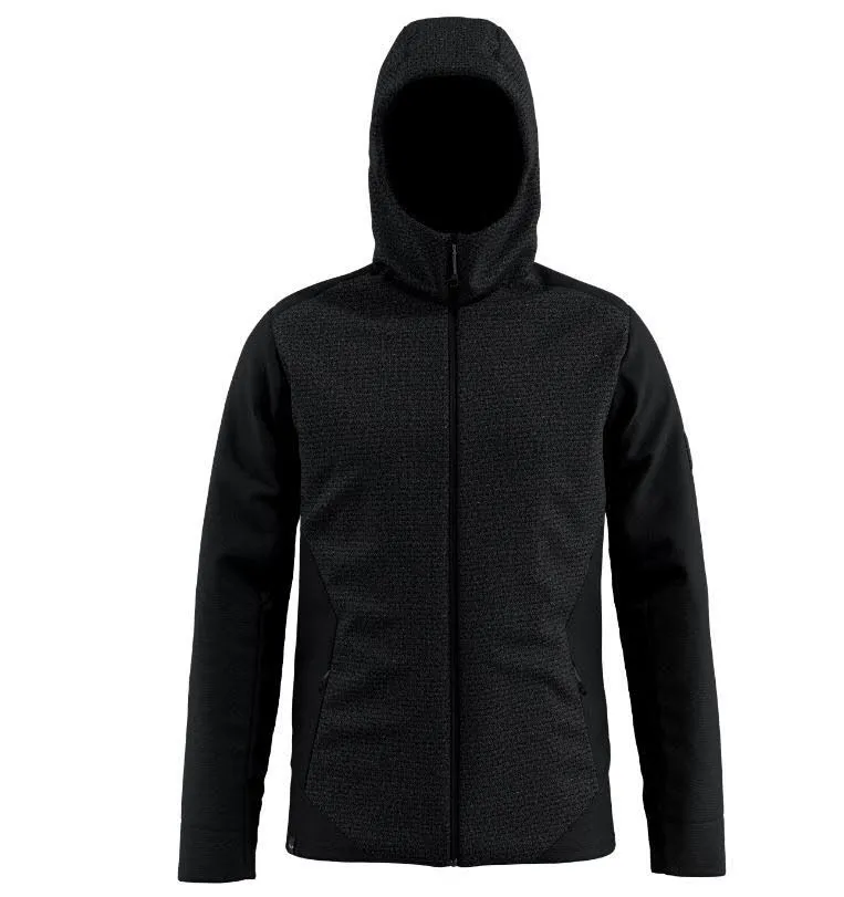 Salewa Fanes Sarner Light Hybrid Herren Strickjacke Kapuzenjacke schwarz