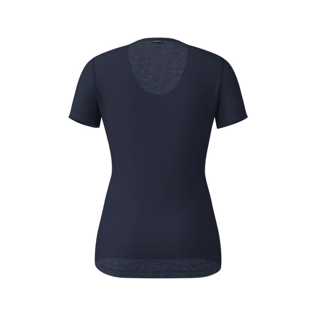 Löffler S/S MERINO LIGHT Damen T-Shirt Funktionsshirt dunkelblau