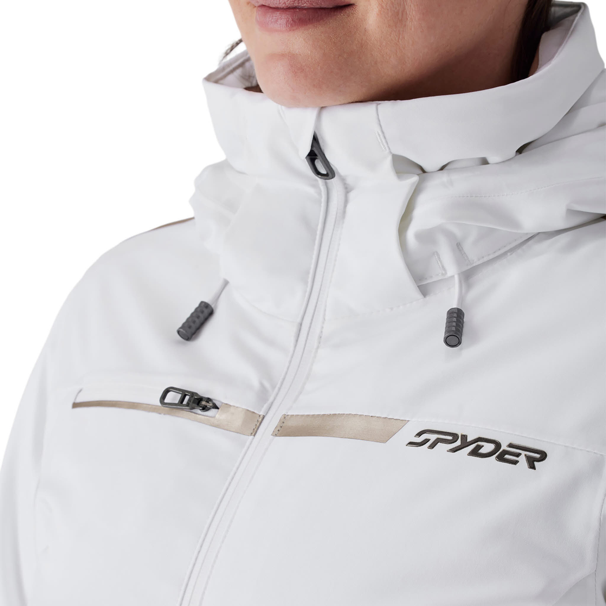 Spyder TITANIA JACKET Skijacke Damen weiß