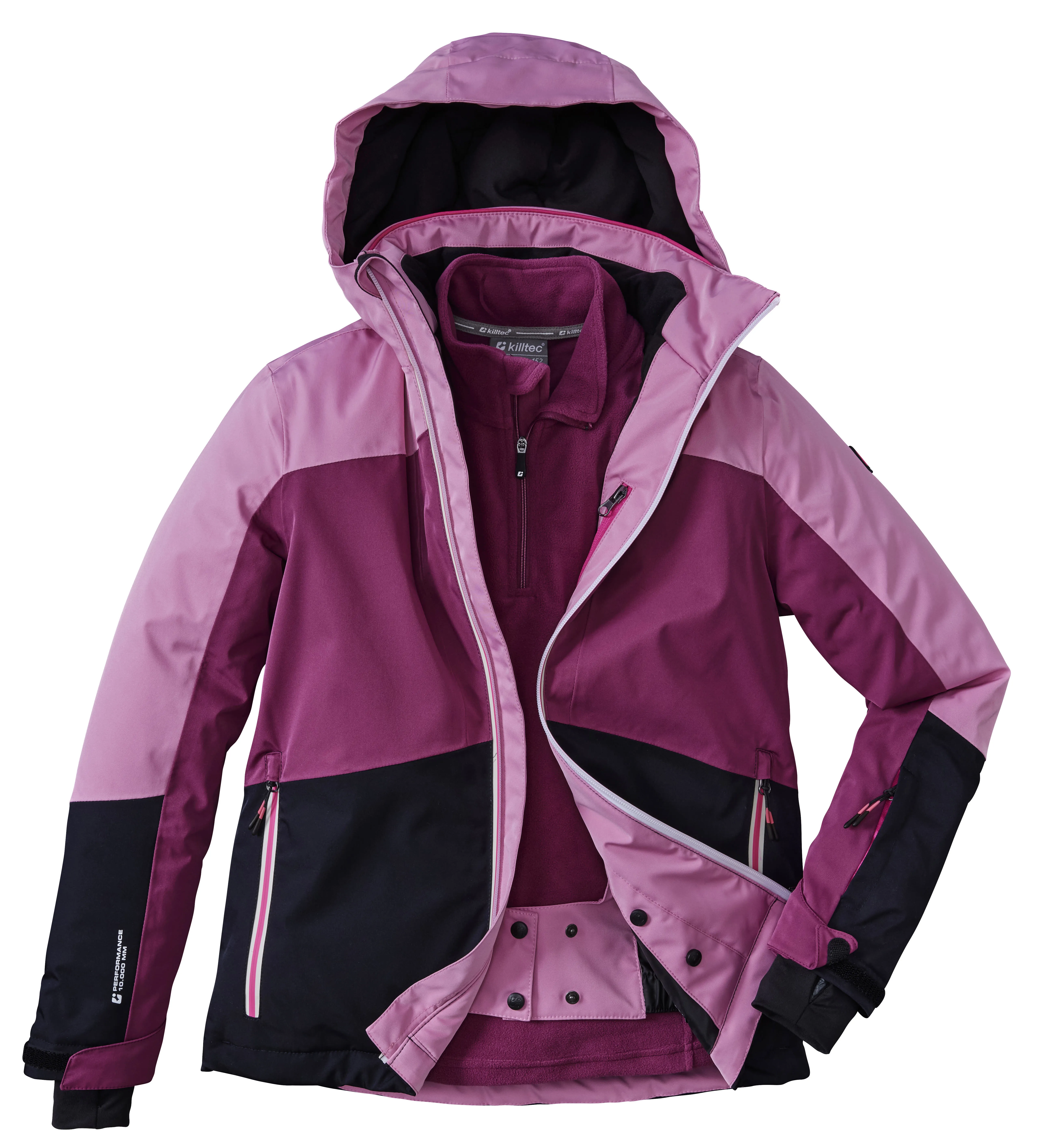 Killtec Skijacke Winterjacke Mädchen lila