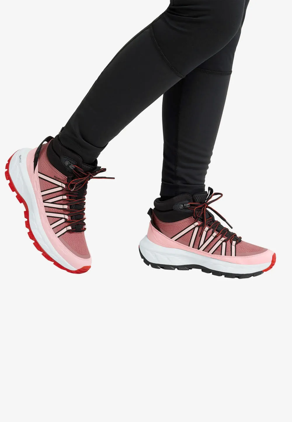 Jack Wolfskin Wild Hike Texapore Mid W Damen Wanderschuhe Trekkingschuhe wasserdicht rot/rosa