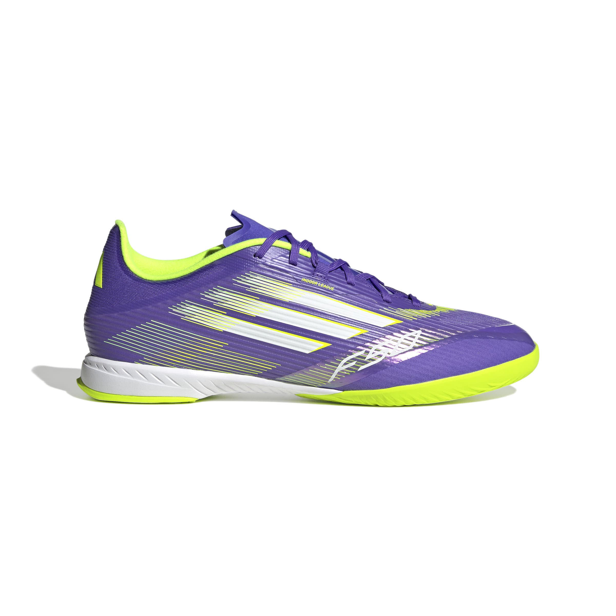 adidas F50 LEAGUE IN Unisex Fußballschuhe Hallenschuhe purrus/ftwwht/luclem