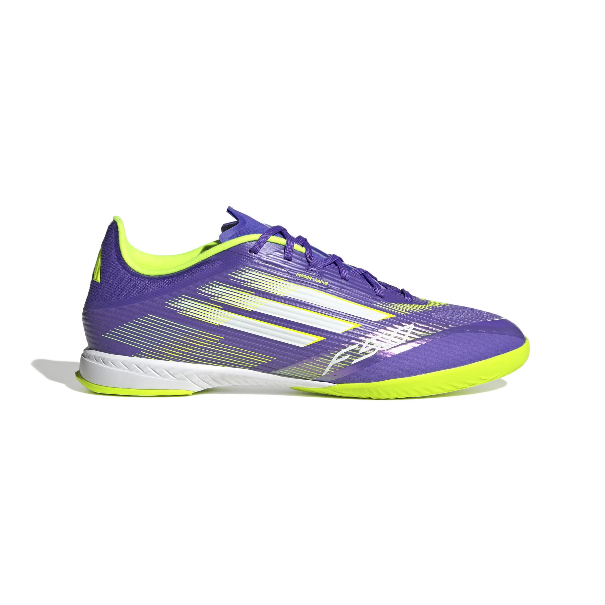 adidas F50 LEAGUE IN Unisex Fußballschuhe Hallenschuhe purrus/ftwwht/luclem