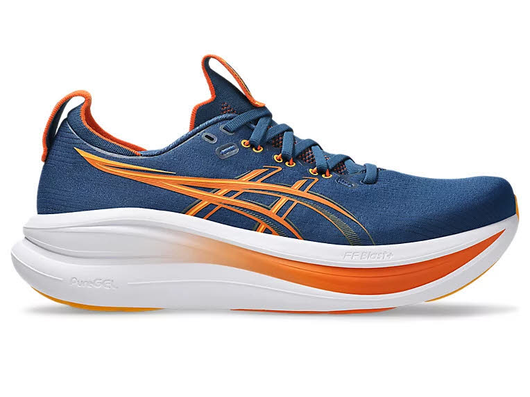 ASICS GEL-NIMBUS 28 Herren Laufschuhe Twilight Blue/Anzu