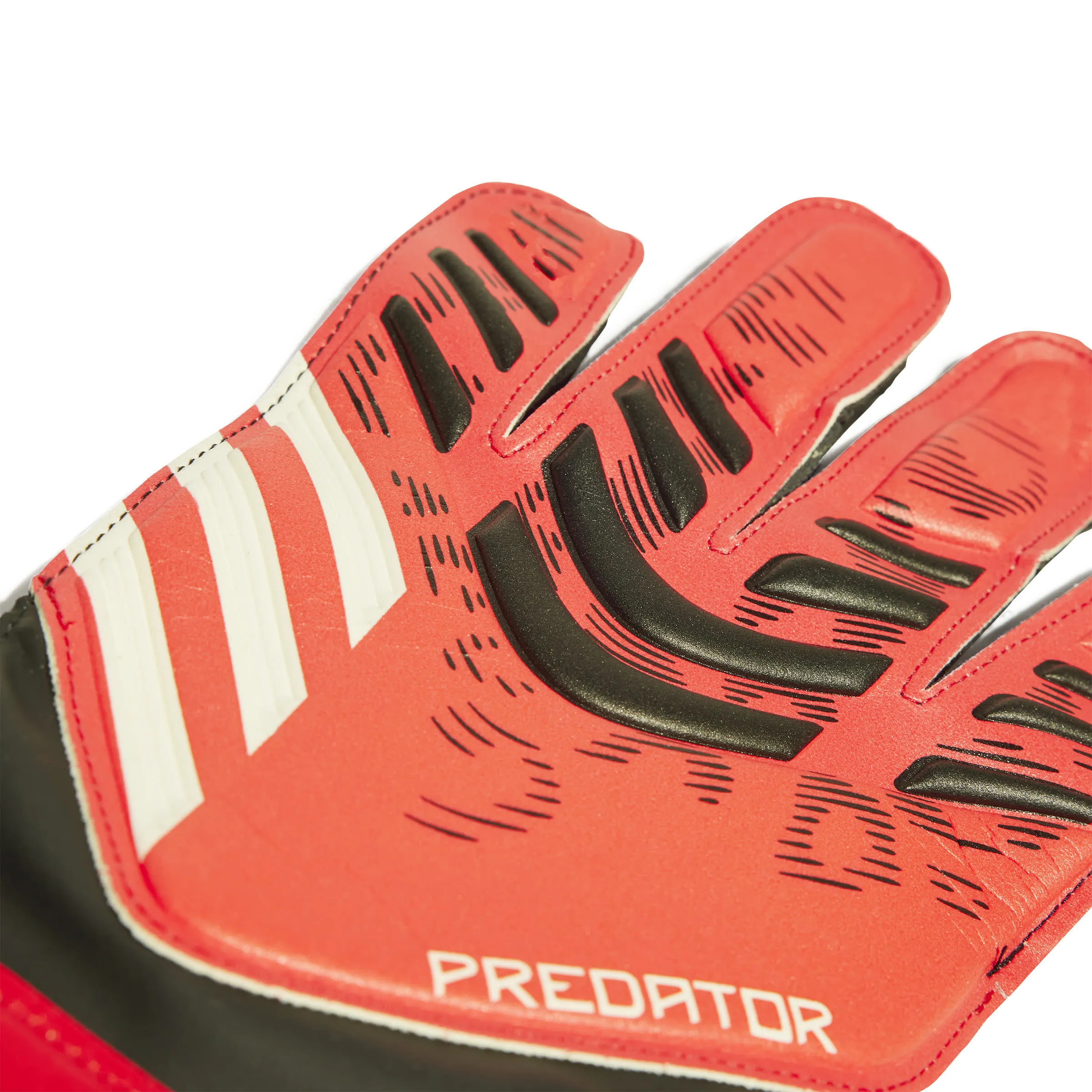 adidas PREDATOR PRO GLOVES Unisex Torwarthandschuhe rot/schwarz/weiß
