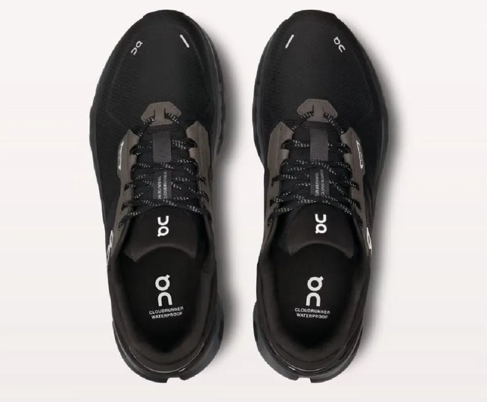 ON CLOUDRUNNER 2 WATERPROOF Herren Laufschuhe Joggingschuhe magnet/black