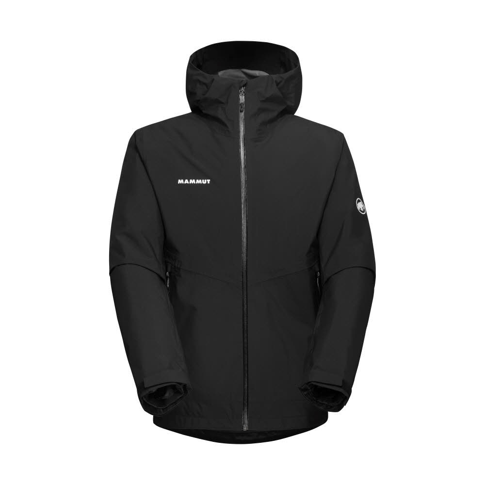 Mammut Alto Light 3 in 1 HS Hooded Jacket Herren Kombijacke Freizeitjacke wasserdicht mit Kapuze schwarz