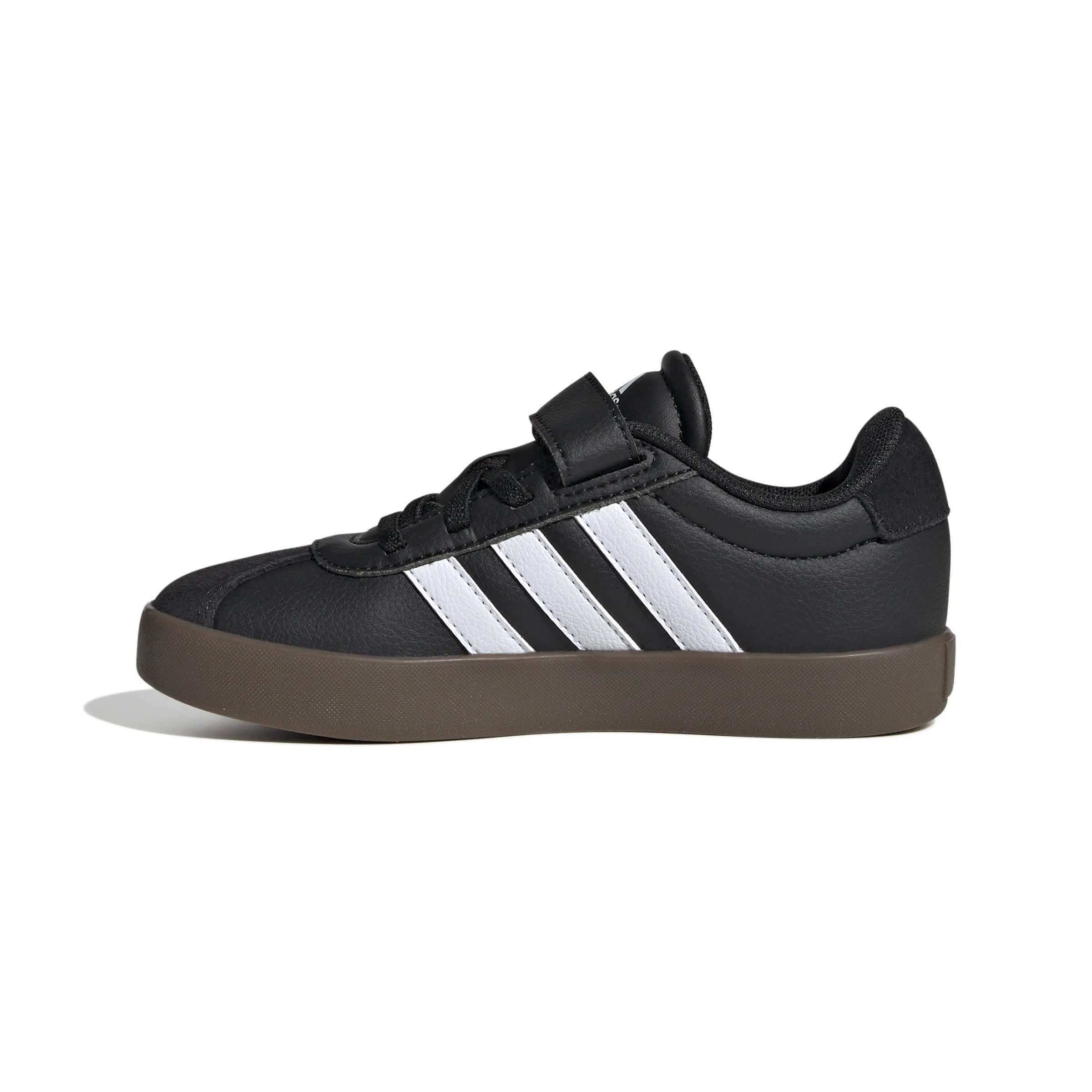 adidas VL COURT 3.0 EL C Kinder Sneaker Freizeitschuhe schwarz