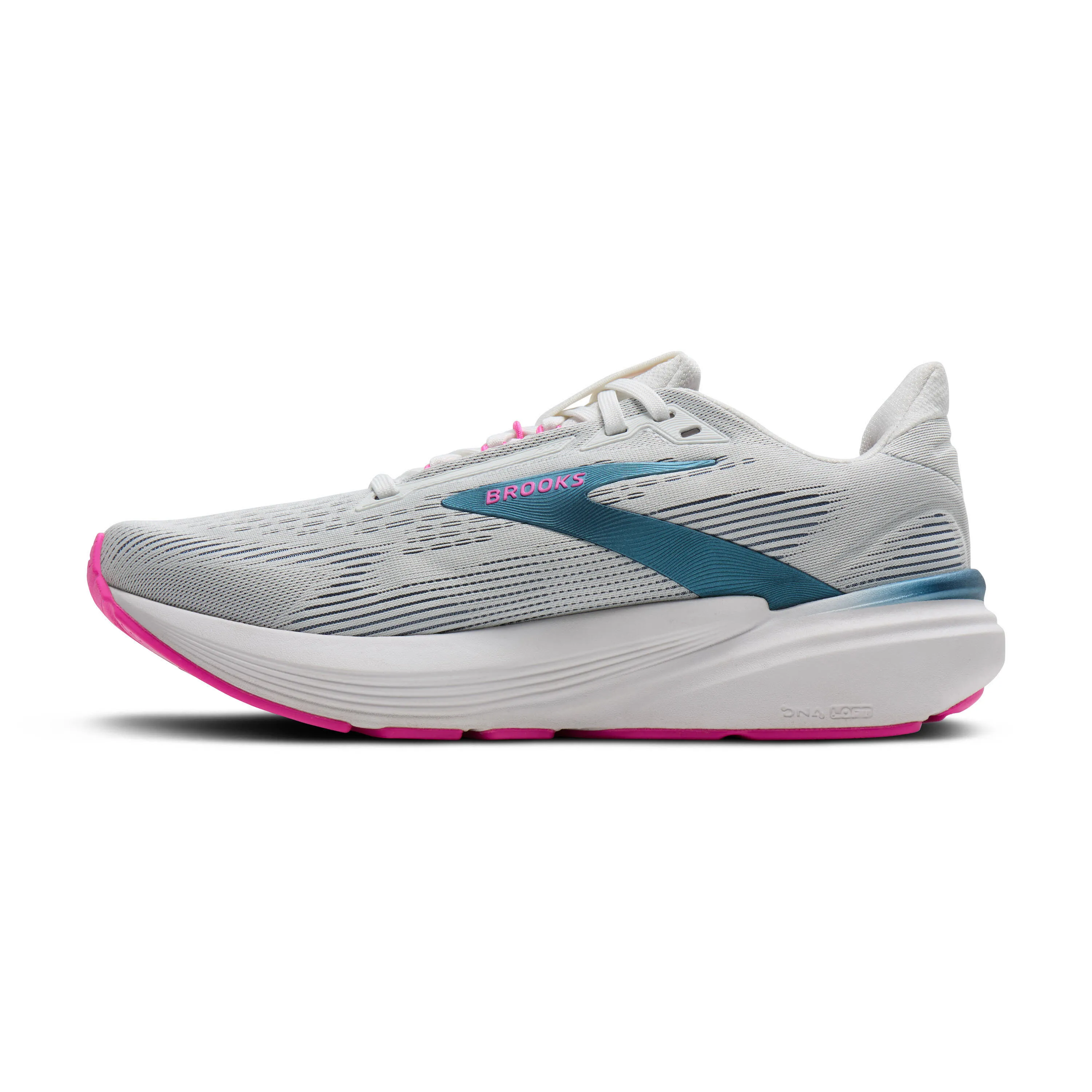 Brooks Revel 8 Damen Laufschuhe Joggingschuhe weiß/blau/pink