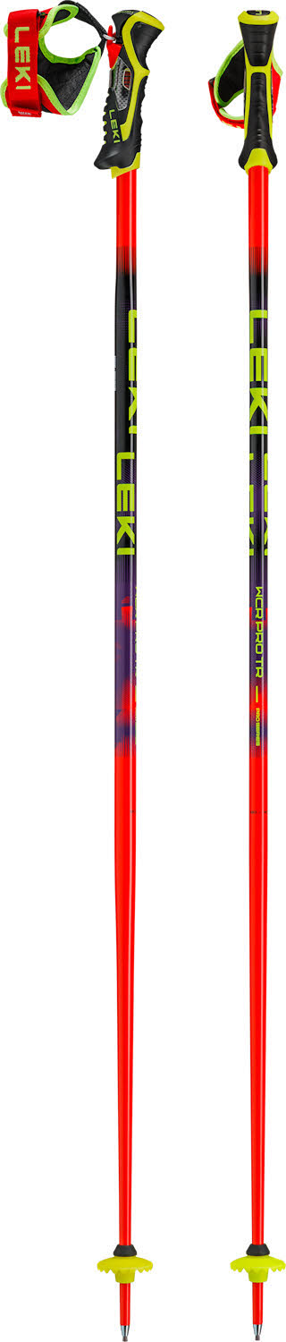 Leki WCR Pro SL TR Unisex Skistöcke Ski Poles rot/violett