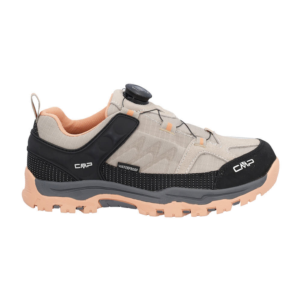 CMP KIDS KIRUNA FITGO WP Mädchen Wanderschuhe Low sabbia