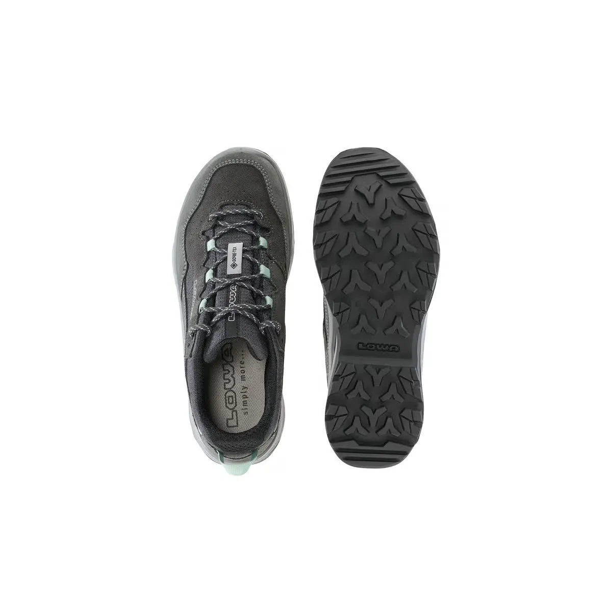 Lowa VENTIERRA GTX LO Ws Damen Wanderschuhe Trekkingschuhe Low grau/rauchgrün