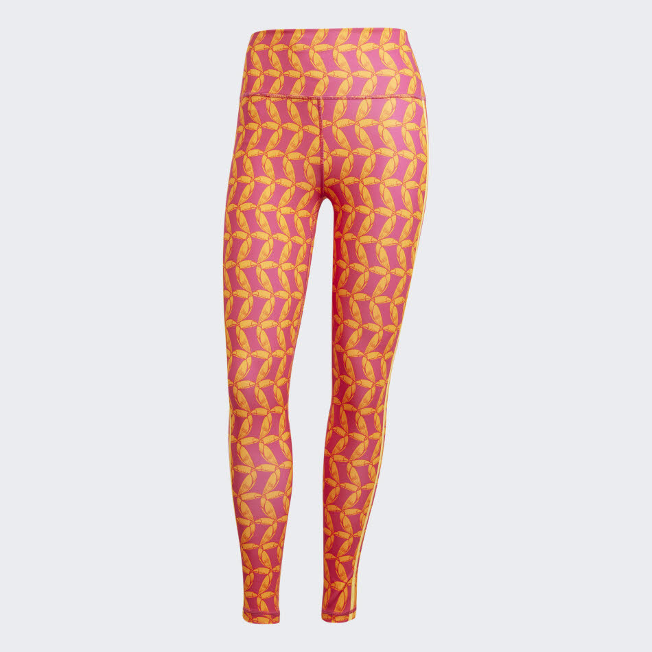 adidas adidas x FARM Rio 7/8-Leggings Damen Fitnessleggings orange