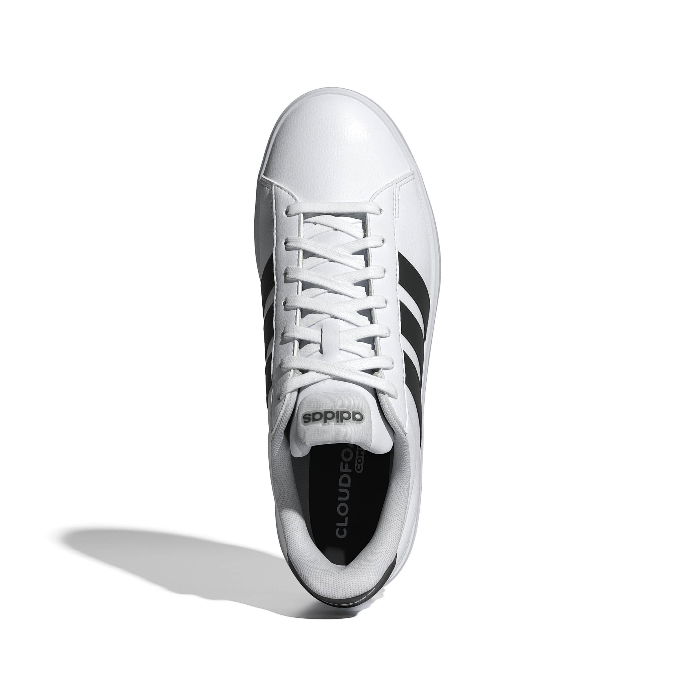 adidas Grand Court 3.0 Herren Sneaker Halbschuh weiß
