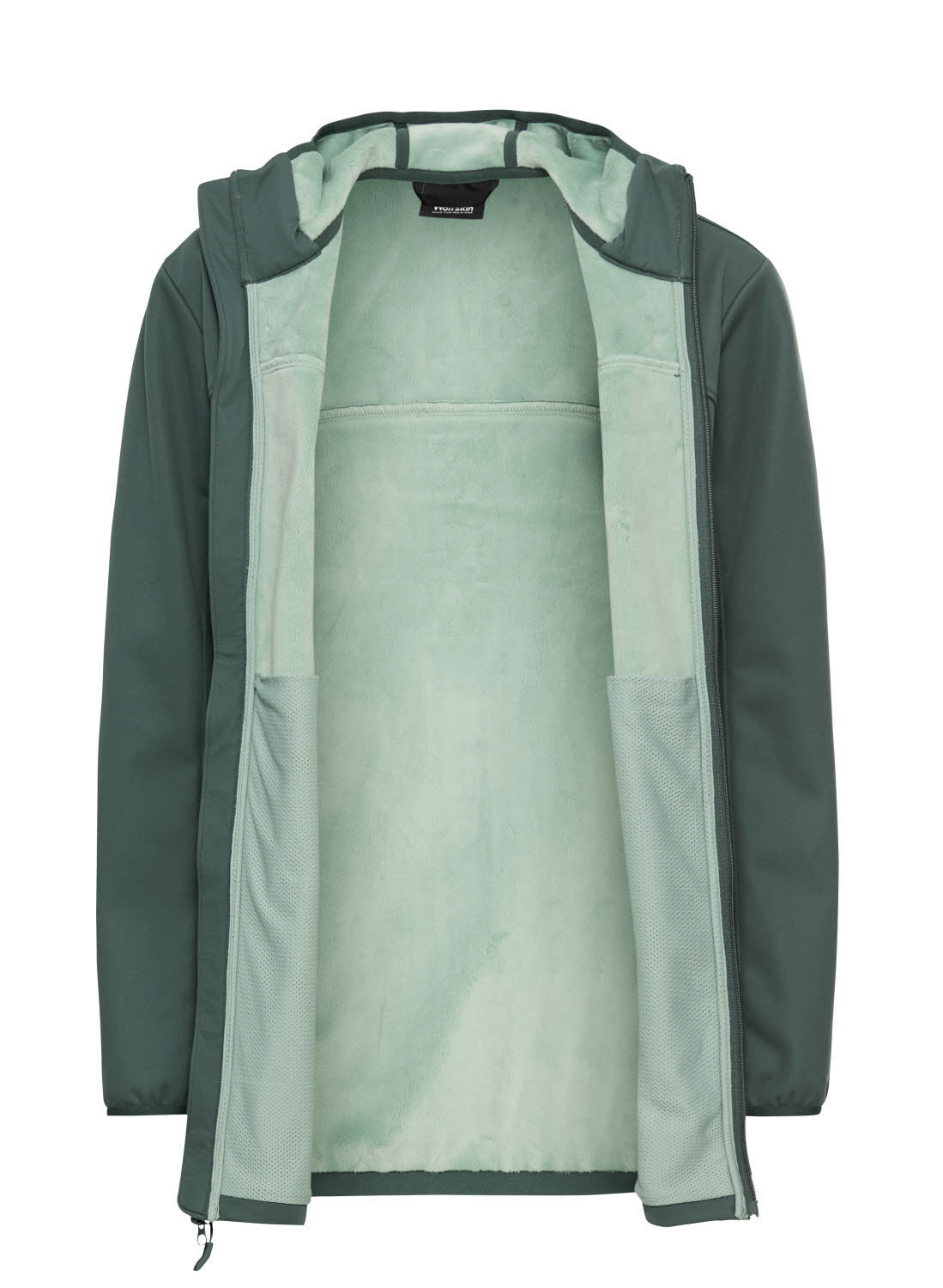 Jack Wolfskin WINDHAIN 2 COAT Damen Softshelljacke Windjacke grün