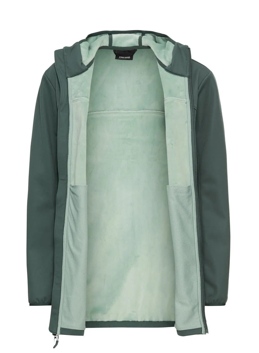 Jack Wolfskin WINDHAIN 2 COAT Damen Softshelljacke Windjacke grün