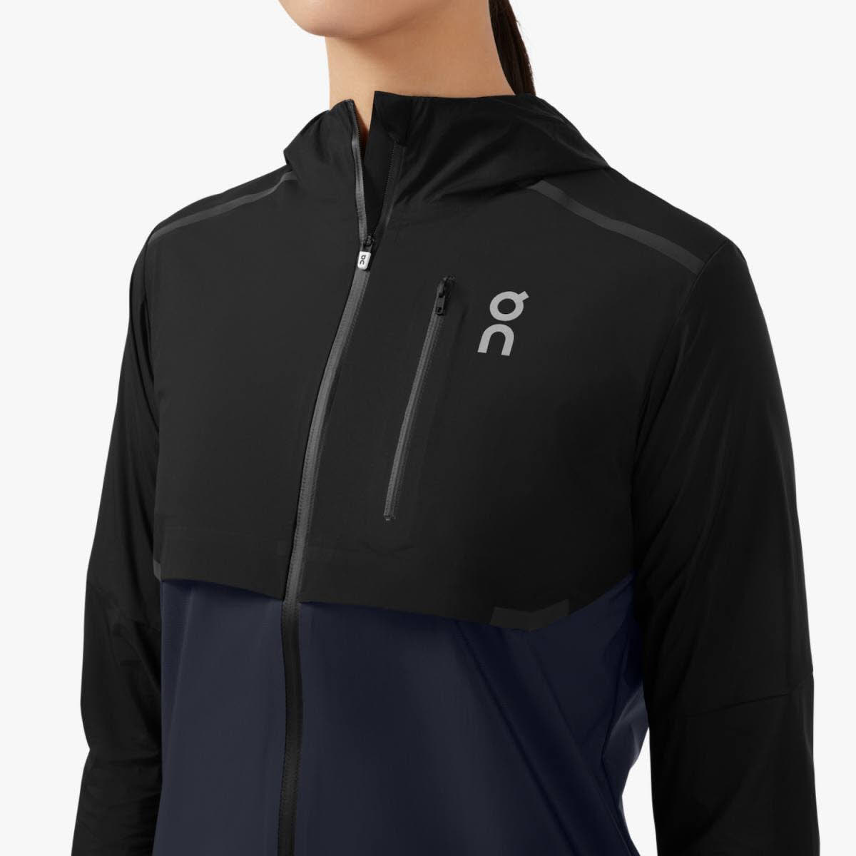 ON WEATHER-JACKET W Damen Laufjacke Trainingsjacke schwarz NEU