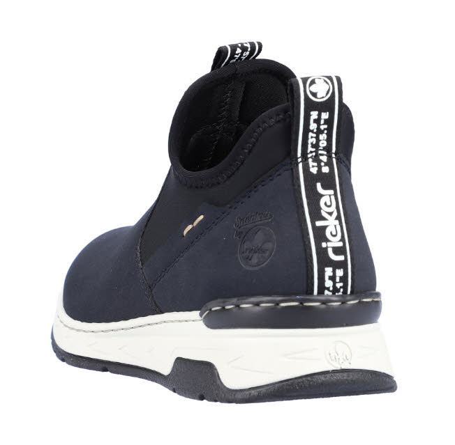 Rieker HWK Damen Slipper Damen Freizeitschuhe Sneaker modisch blau