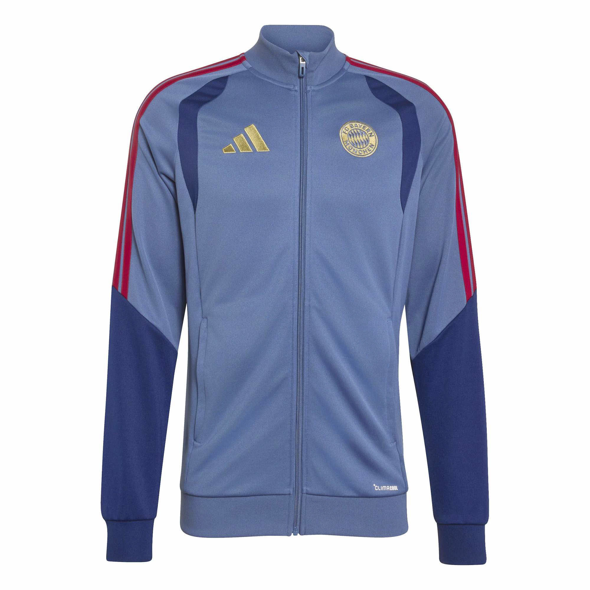adidas FC Bayern TK SUIT Herren Trainingsanzug Jogginganzug 26/27 blau