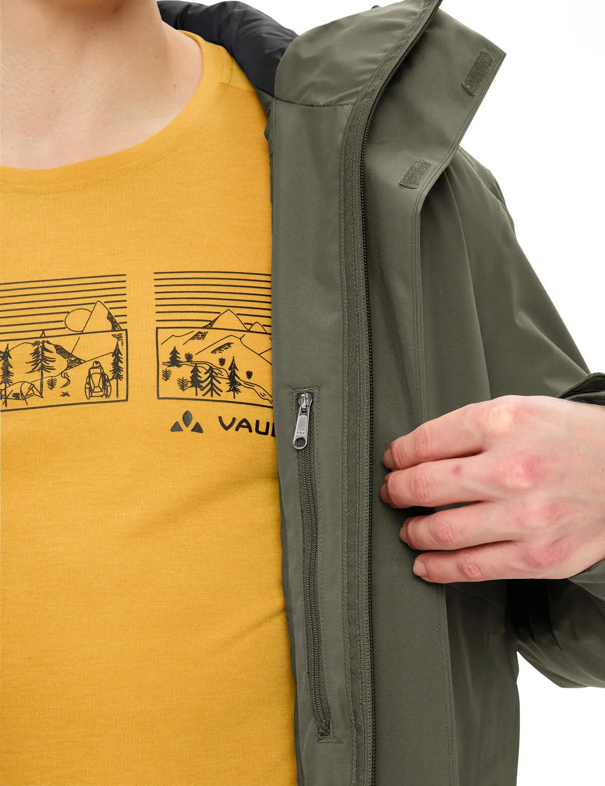 Vaude Rosemoor Freizeitjacke Herren grün