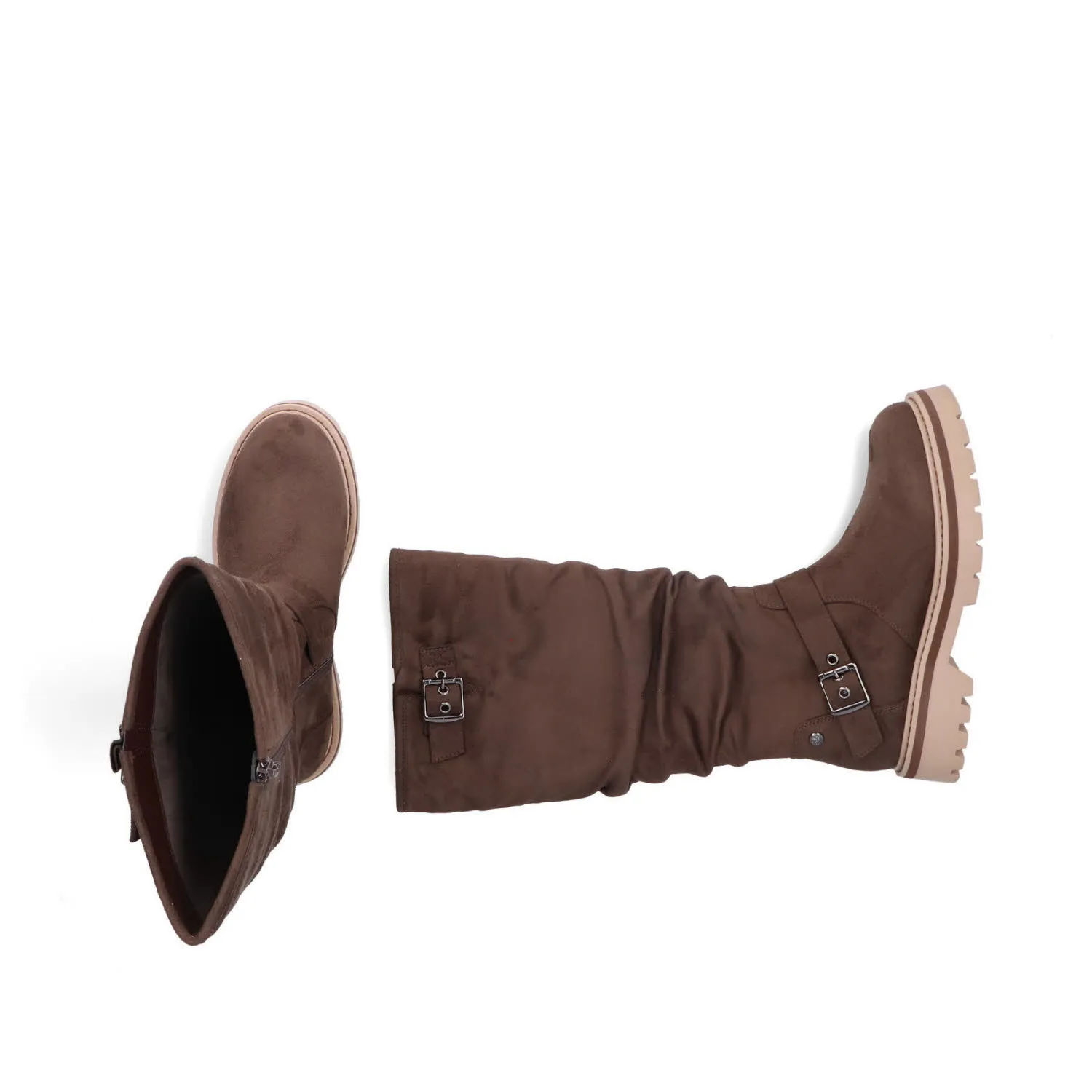Rieker Damen Hochschaftstiefel braun
