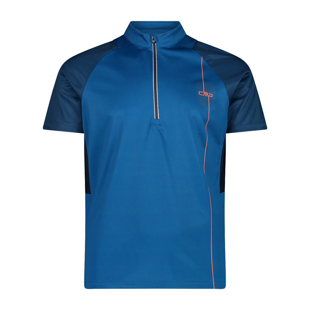 CMP MAN T-SHIRT FREEBIKE Herren Radtrikot Bikshirt pacific