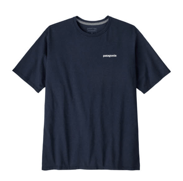Patagonia Men's P-6 Logo Responsibili-Tee T-Shirt Herren dunkelblau