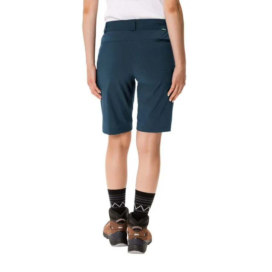 Vaude Farley Stretch Shorts II Damen Wandershorts Trekkingshorts blau