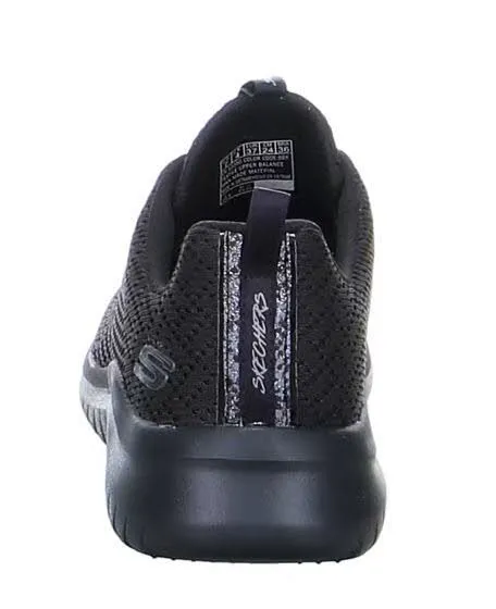 Skechers ULTRA FLEX 2.0 Damen Sneaker Sportschuh Schnürschuh schwarz