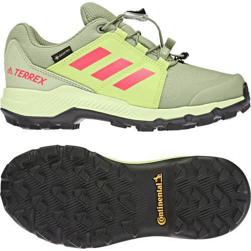 adidas TERREX GTX K Kinder Wanderschuhe Trekkingschuhe Goretex grün