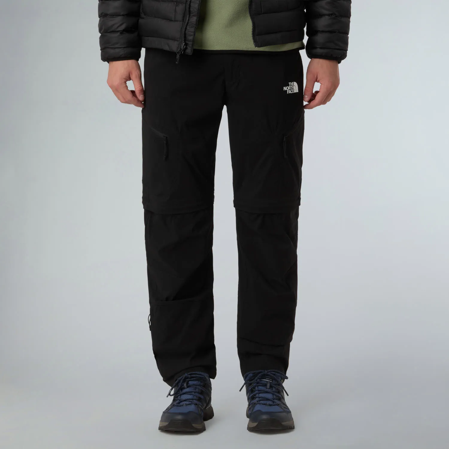 The North Face EXPLO REG TAP CNV PNT Herren Wanderhose Zipp-Off schwarz