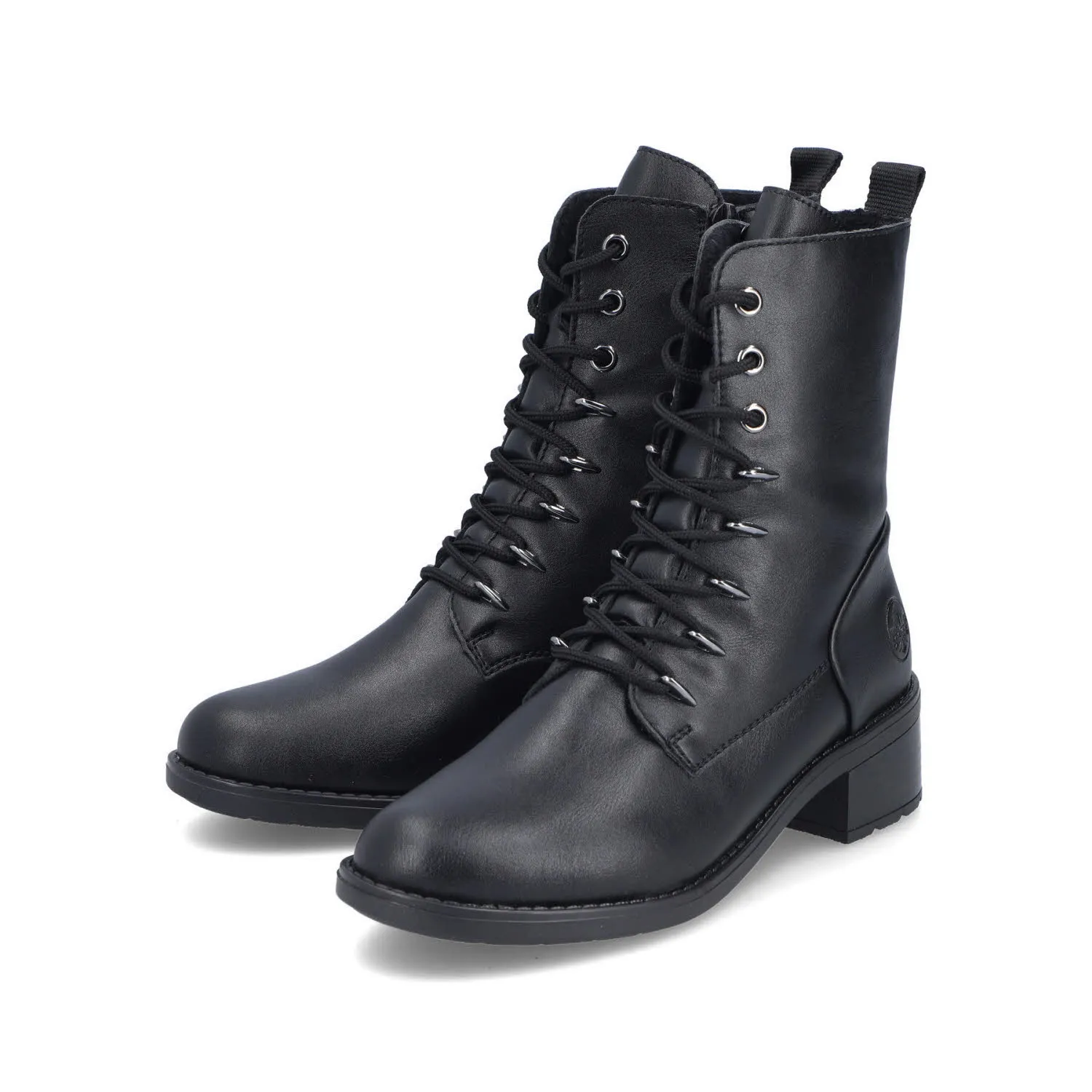 Rieker Damen Stiefelette Stiefel schwarz