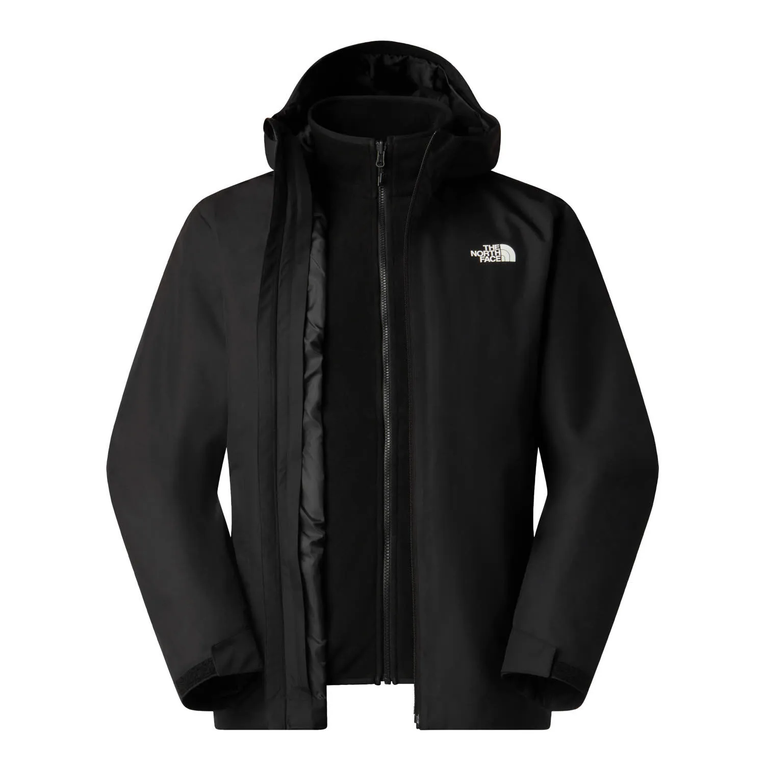 The North Face QUEST MONO TRICLIMATE Herren Kombijacke Outdoorjacke schwarz